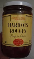 Mängden socker i Haricots Rouges façon chili