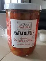 Mängden socker i Ratatouille