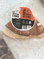 Mängden socker i Crepes bretonnes