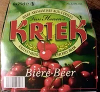 Mängden socker i Kriek