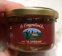 Mängden socker i Paté de campagne aux cèpes