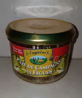 Mängden socker i paté de campagne aux figues