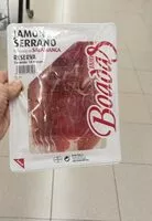 Mängden socker i jamón serrano