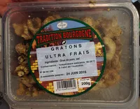 Mängden socker i Gratons ultra frais