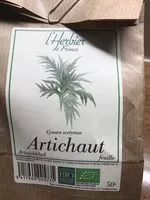 Mängden socker i ARTICHAUT feuille sachet 50g*