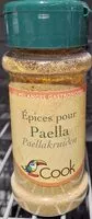 Mängden socker i ÉPICES pour PAELLA 