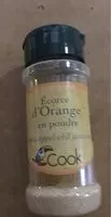 Mängden socker i ÉCORCE d'ORANGE moulue