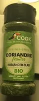 Mängden socker i CORIANDRE feuilles 