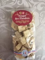 Mängden socker i Nougat des flandres