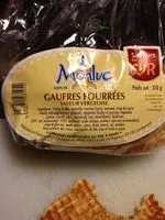 Mängden socker i Gaufres fourrées