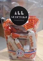 Mängden socker i Bonbon Caramel au beurre Salé