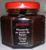 Mängden socker i Moutarde au moût de raisin