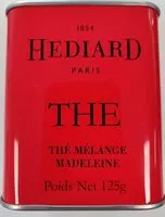 Mängden socker i Thé mélange Madeleine