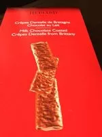 Mängden socker i Crepes Dentelle De Bretagne Chocolat Au Lait