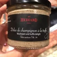 Mängden socker i Délice de champignon à la truffe