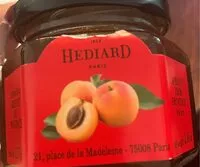Mängden socker i Confiture Hediard