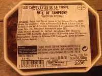 Mängden socker i Pâté de campagne