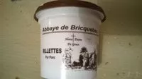 Mängden socker i Rillettes pur porc La Trappe