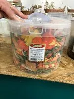 Mängden socker i Chips de legumes