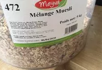 Mängden socker i Melange muesli