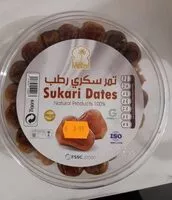 Mängden socker i Sukari dates