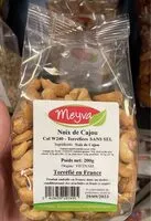Mängden socker i noix de cajou