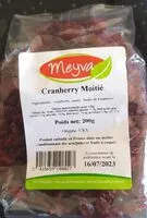 Mängden socker i Cranberry