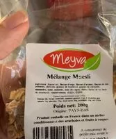 Mängden socker i Mélange muesli
