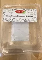 Mängden socker i Olives Noires Kalamata de Grèce