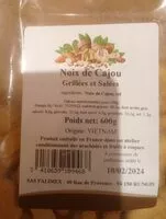 Mängden socker i Noix de cajou grillées et salées