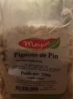 Mängden socker i Pignons de pin