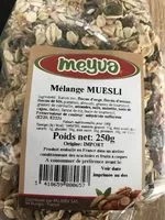 Mängden socker i Melange muesli