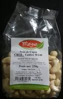 Mängden socker i Noix de cajou crue