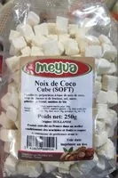 Mängden socker i Noix de coco cube