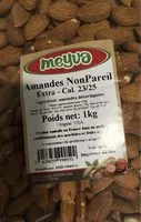 Mängden socker i Amandes nonpareil extra