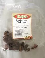 Mängden socker i Raisain sec sultanas