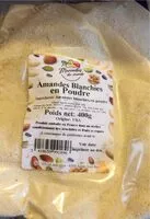 Mängden socker i Amandes blanchies en poudre