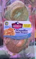 Mängden socker i Coquilles Saint-Jacques cuisinées à la Bretonne