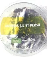 Mängden socker i Anchois ail et persil