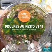Mängden socker i Poulpes au pesto vert