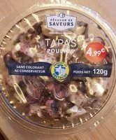 Mängden socker i Tapas poulpe