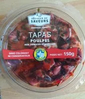 Mängden socker i Morceaux de poulpe aux tomates