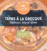 Mängden socker i Tapas à la grecque