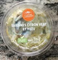 Mängden socker i Sardines citron vert et yuzu