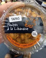 Mängden socker i Poulpes à la Libanaise