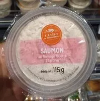 Mängden socker i Preparation au saumon et fromage frais