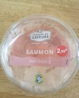 Mängden socker i Saumon tartinable