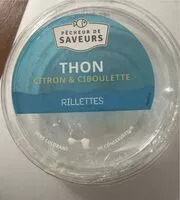 Mängden socker i Rillettes de thon  Citron & Ciboulette