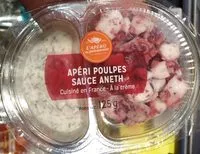 Mängden socker i Apéri poulpes sauce aneth