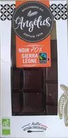 Mängden socker i Chocolat noir 70 % sierra léone